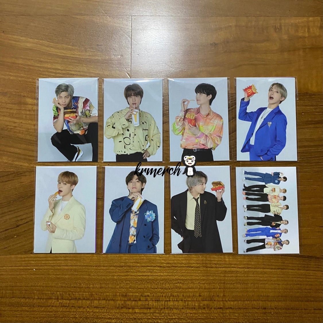 [BTS] BTS x MCD McDonald Photocard PC