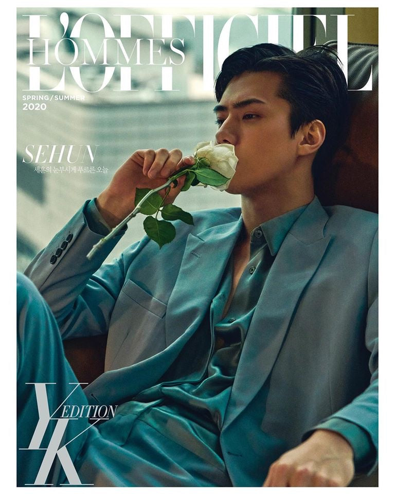 [EXO] Sehun : L'officiel Hommes Magazine