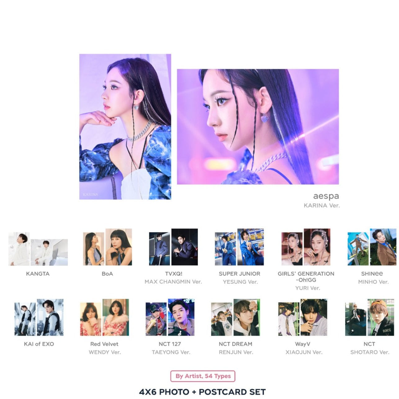 [SMTOWN] SMCU Express @ Kwangya MD : 4x6 Photo + Postcard Set