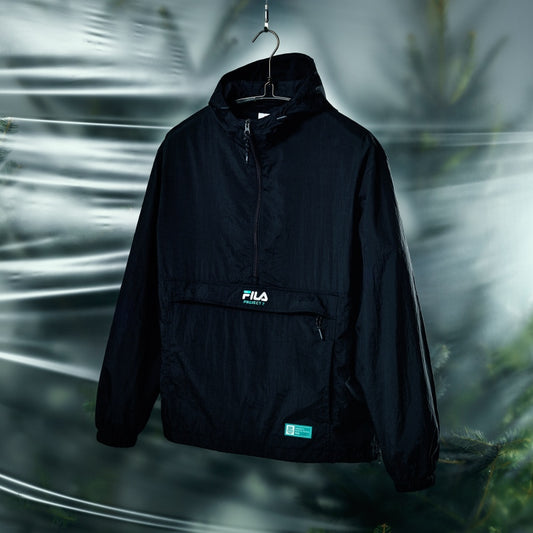 [FILA] BTS [Project 7] Black Anorak Jacket