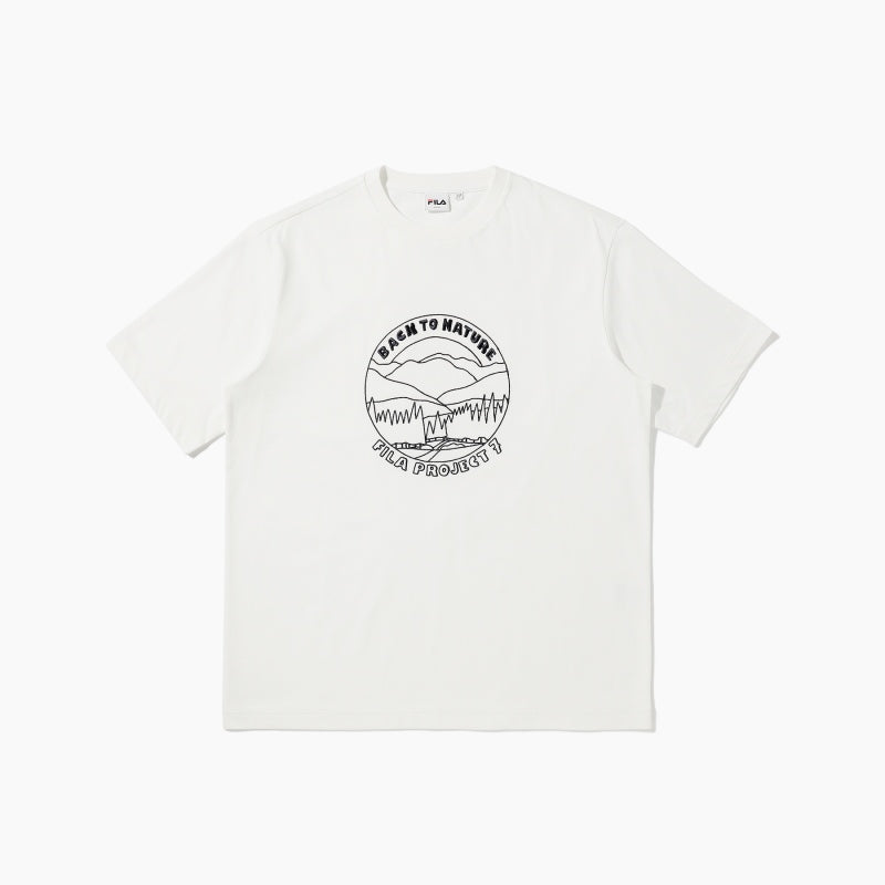 [FILA] BTS [Project 7] Mono Circle T-Shirt