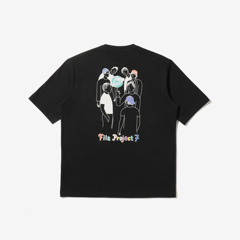 FILA] BTS [Project 7] Earth Pocket T-Shirt – krmerch