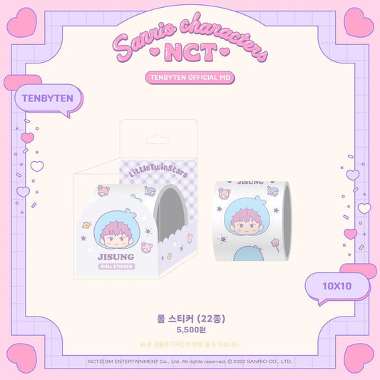 [NCT] NCT x Sanrio Characters : TENBYTEN Official MD : Roll Sticker