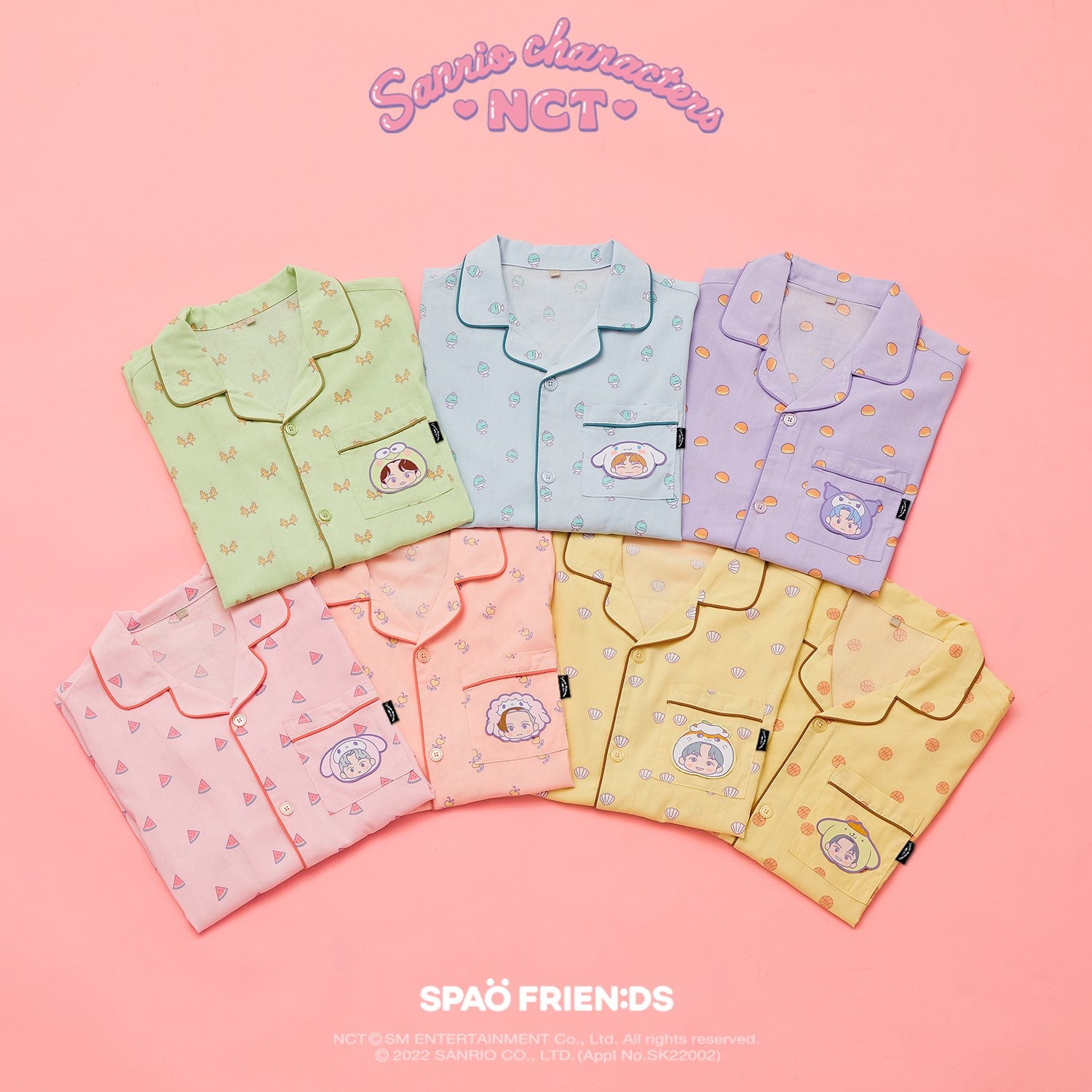 NCT DREAM X SPAO CANDY Goods - PAJAMAS