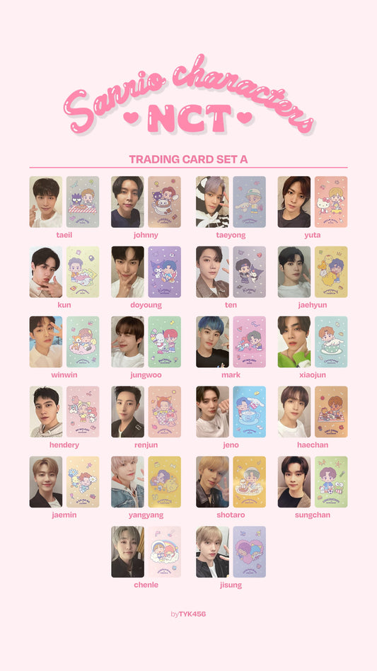 [NCT] NCT x Sanrio Characters : Random Trading Card A