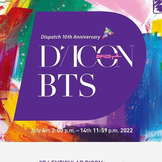 [BTS] D-ICON D'Festa BTS : Dispatch 10th Anniversary