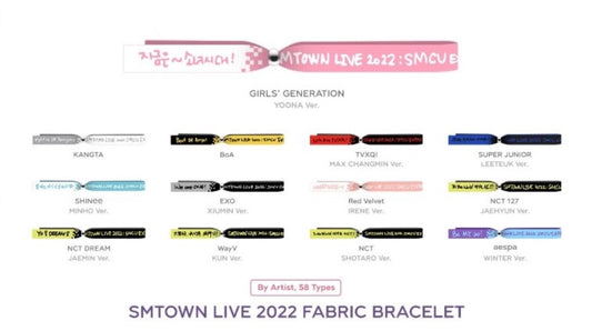 [SMTOWN] SMCU Express @ Human City_Suwon MD : Fabric Bracelet