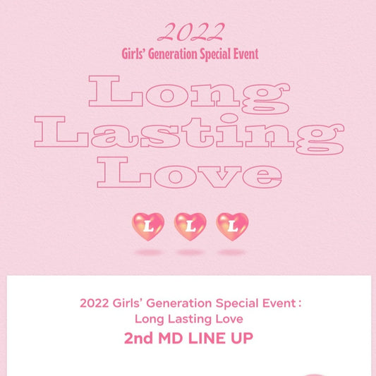 [SNSD Girls Generation] Long Lasting Love MD : 2nd Line Up