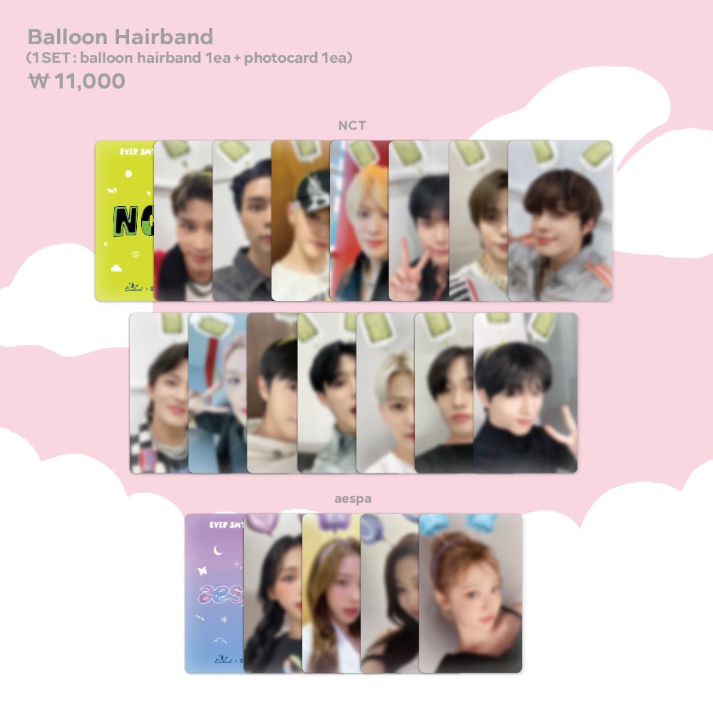 [NCT] EVER SMTOWN : Kwangya@Everland MD : Balloon Hairband