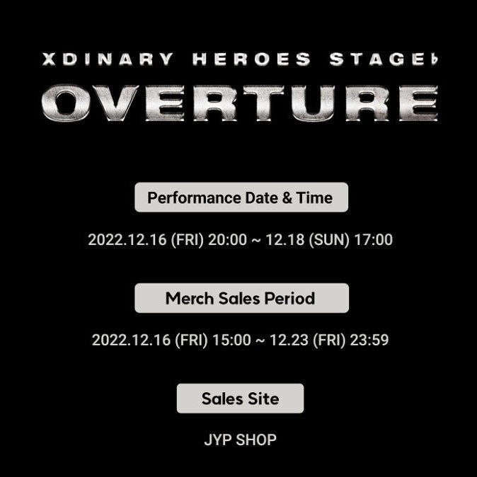 [XDINARY HEROES] Stage ♭ : Overture