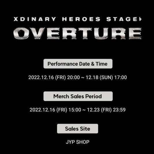 [XDINARY HEROES] Stage ♭ : Overture