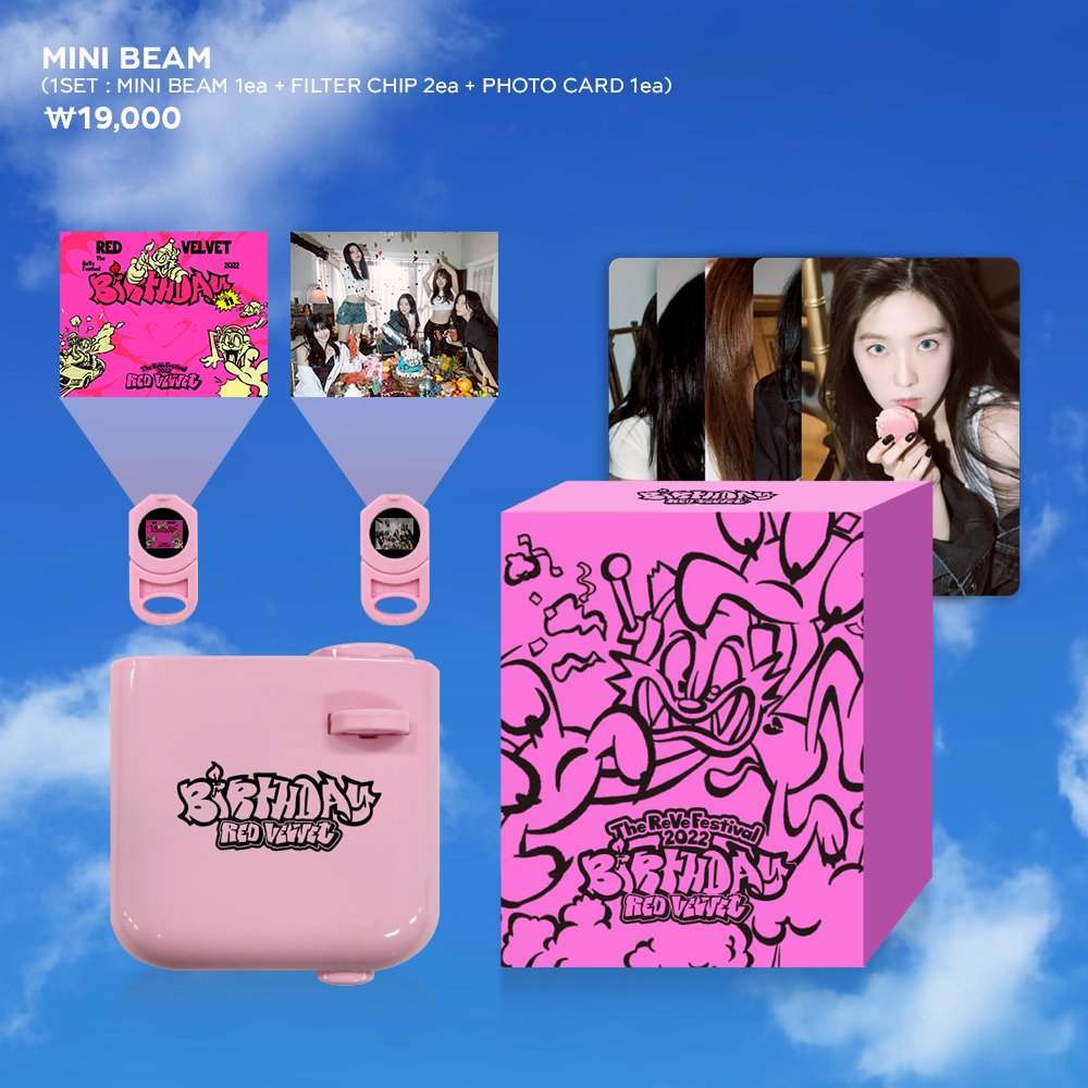 [RED VELVET] 'The ReVe Festival 2022 : Happiness’ Online Exhibition MD : Birthday Mini Beam