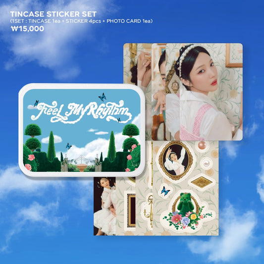 [RED VELVET] 'The ReVe Festival 2022 : Happiness’ Online Exhibition MD : Feel My Rhythm Tincase Sticker Set