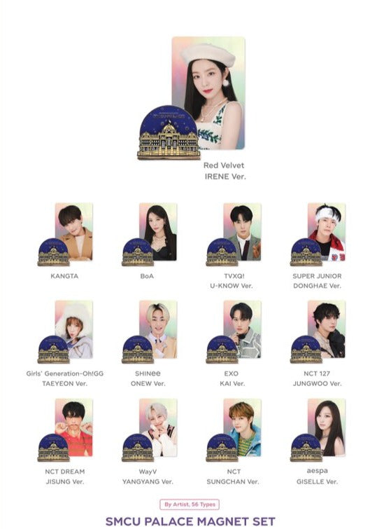 [SMTOWN] SMTOWN Live 2023 : SMCU Palace @ Kwangya : SMCU Palace Magnet Set