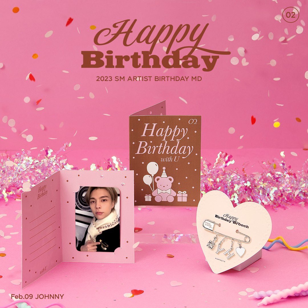 [NCT] NCT 127 : Johnny : Artist Birthday Card