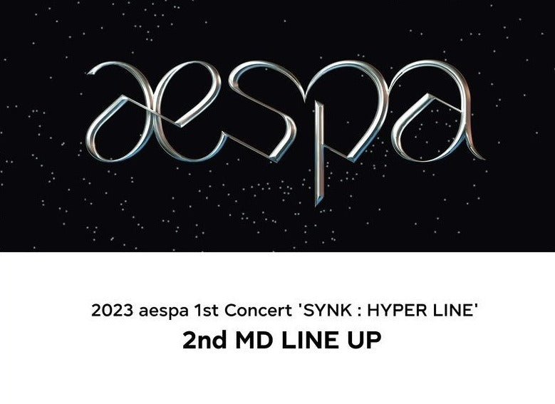 AESPA] 2023 Aespa 1st Concert 'Synk : Hyper Line' : 2nd Line Up MD