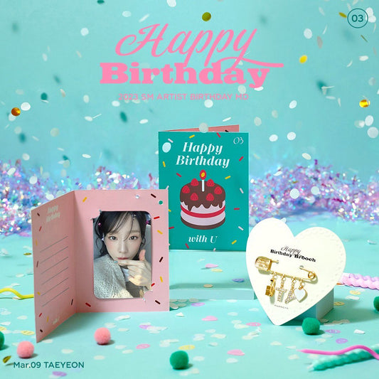 [SNSD Girls Generation] Taeyeon : Artist Birthday Brooch