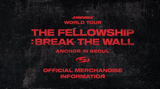 [ATEEZ] World Tour : The Fellowship : Break The Wall : Anchor In Seoul : Official MD