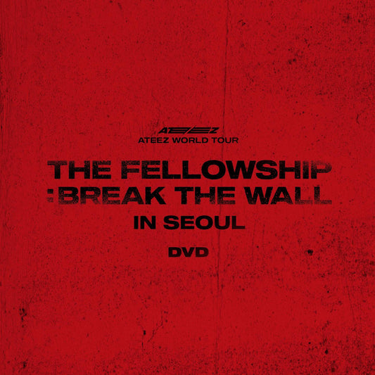 [ATEEZ] World Tour : The Fellowship : Break The Wall : In Seoul : DVD
