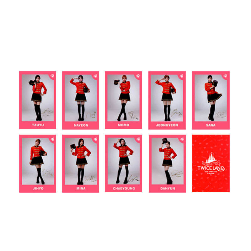 [TWICE] 1st Tour : Twice Land Opening Official Merchandise : Photocards (Set of 2)