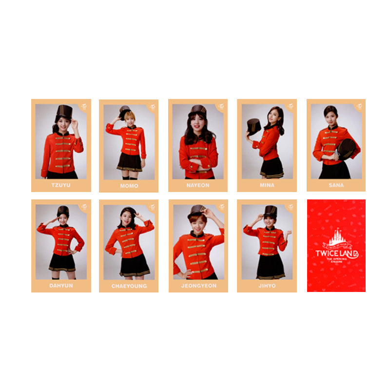 [TWICE] 1st Tour : Twice Land Opening Official Merchandise : Photocards (Set of 2)