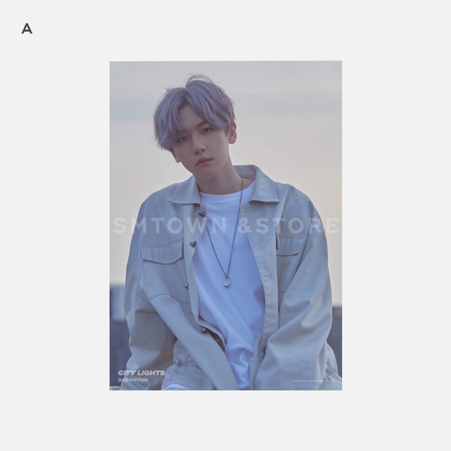 [EXO] Baekhyun : City Lights : A4 Photo