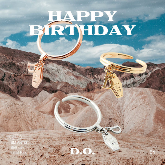 [EXO] Artist Birthday Initial Ring : D.O.