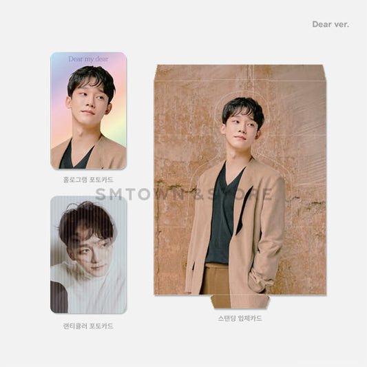 [EXO] Chen : Dear My Dear : Hologram Photocard + Standee set