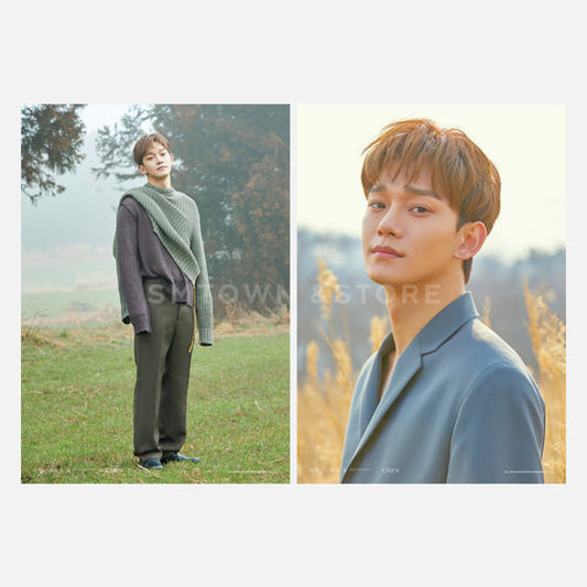 [EXO] Chen : April, and a Flower : A4 Photo