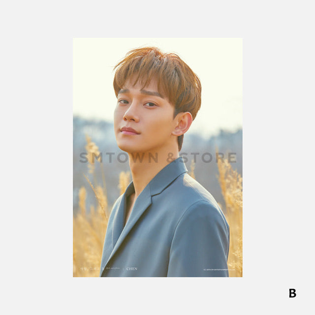 [EXO] Chen : April, and a Flower : A4 Photo