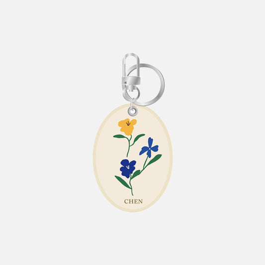 [EXO] Chen : April, and a Flower : Patch Keyring