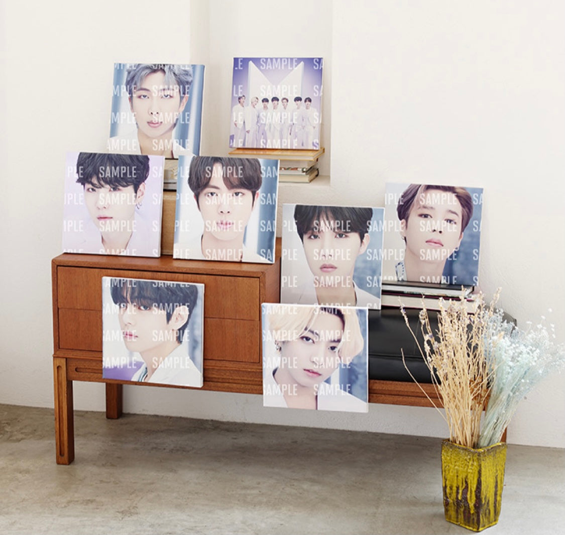 [BTS] The Best : Photo Canvas Purple