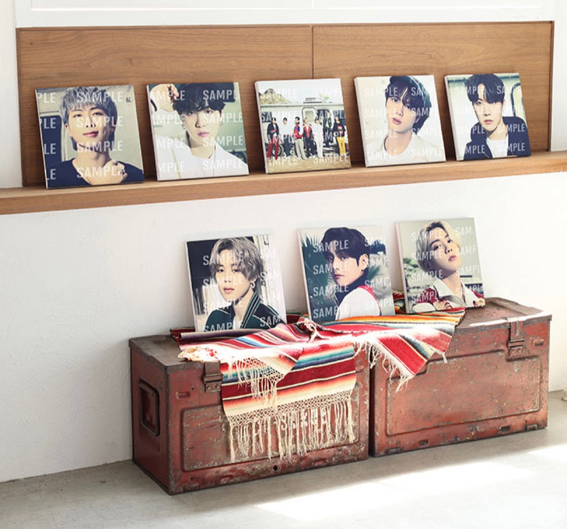 [BTS] The Best : Photo Canvas Orange