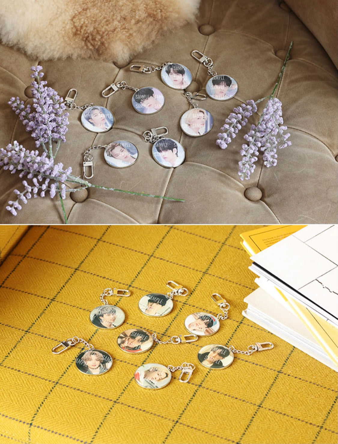 [BTS] The Best : Photo Keyring (Random)