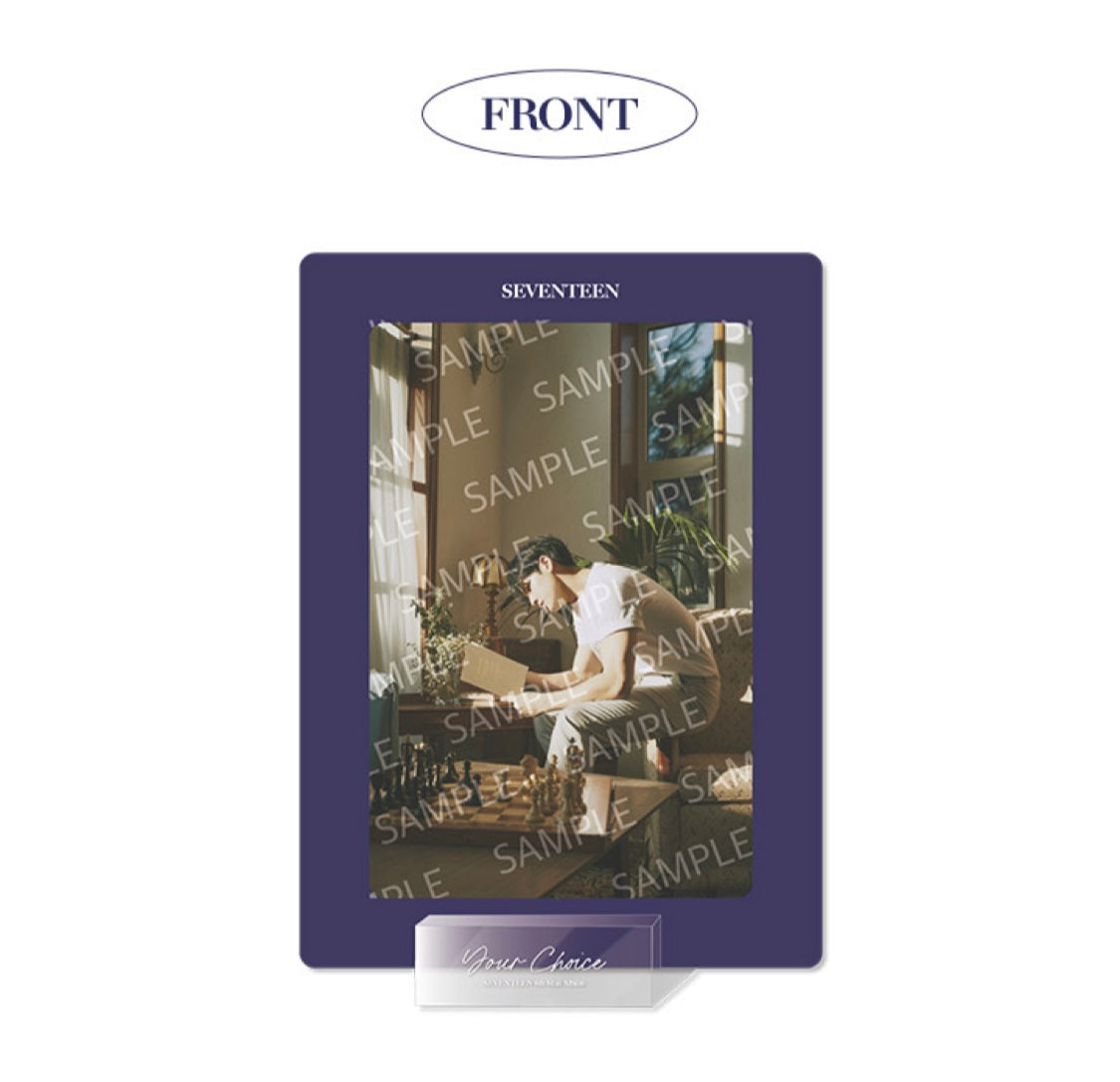 SEVENTEEN] Your Choice : Mini Photo Frame – krmerch