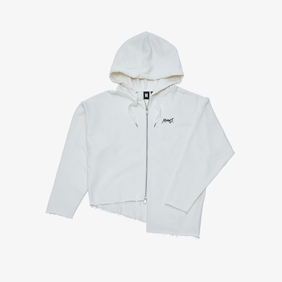 [BTS] Artist Made Collection by BTS : Jung Kook : ARMYST Zip-Up Hoody : White