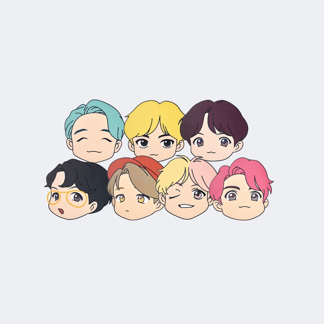 [BTS] House Of BTS : Character Mouse Pad