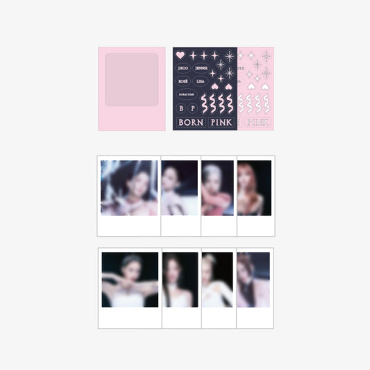 [BLACKPINK] Born Pink : Polaroid Photo + Sticker Set