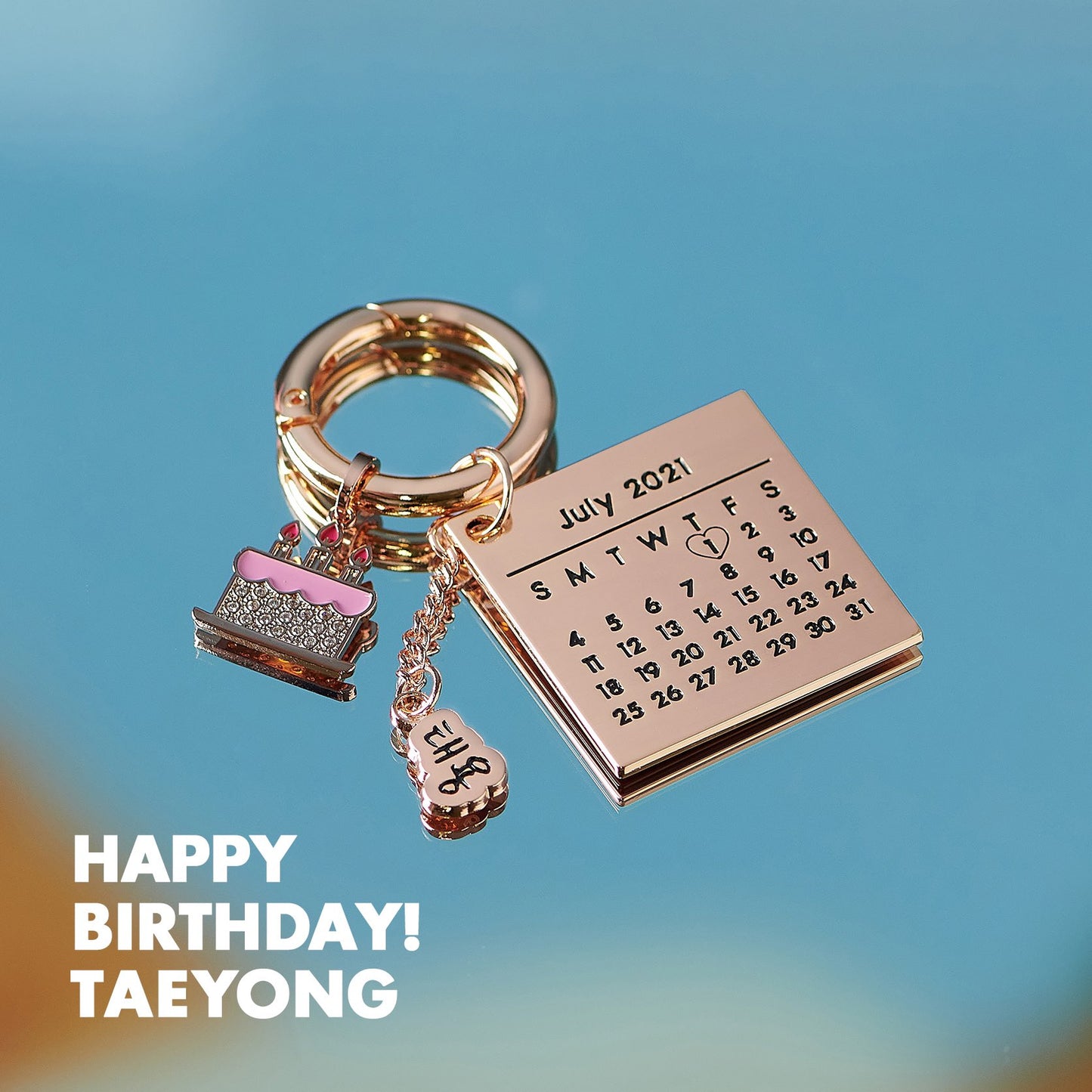 [NCT] Happy Birthday Taeyong : Artist Birthday Keyring