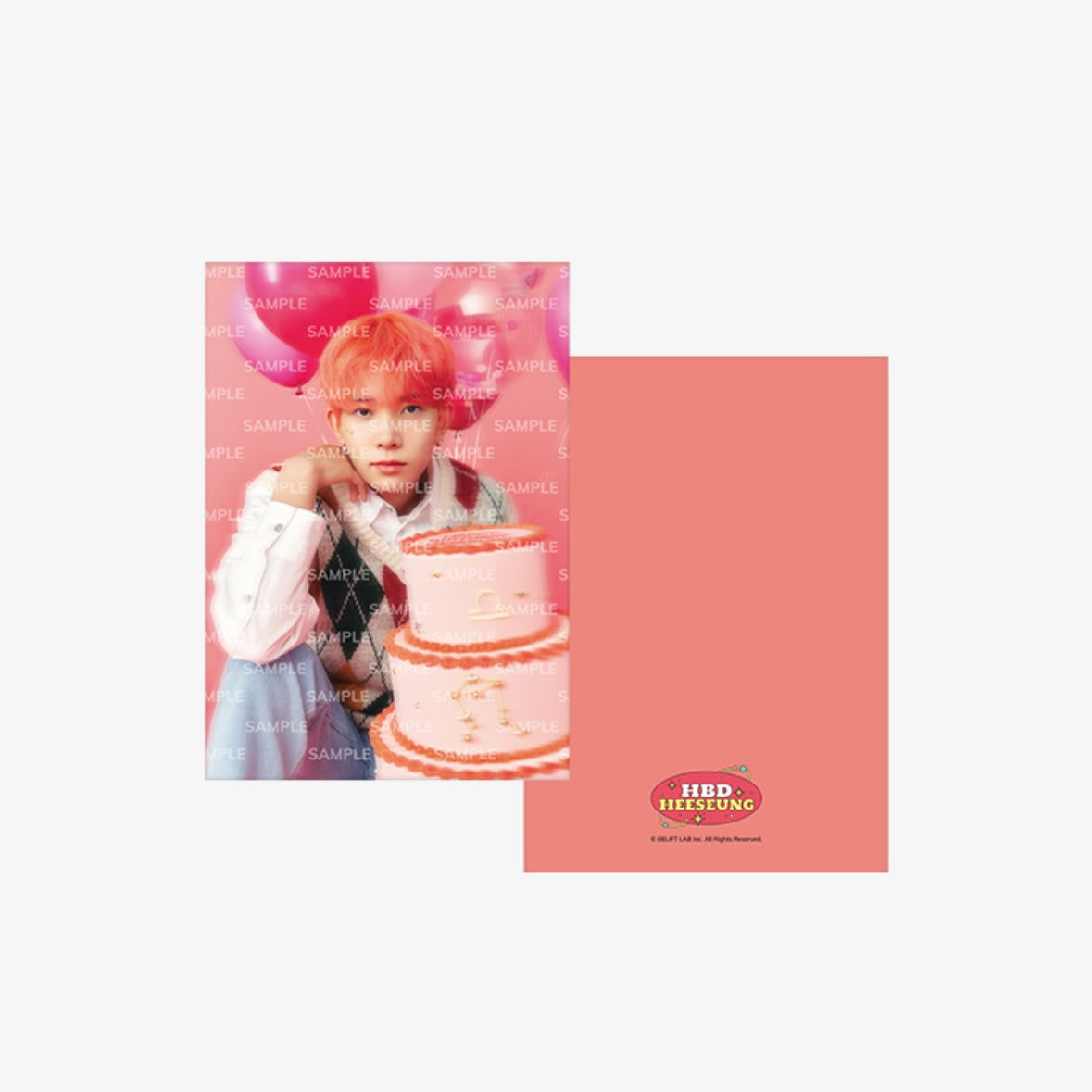[ENHYPEN] Heeseung : Birthday Official Merch : 3D Photo – krmerch