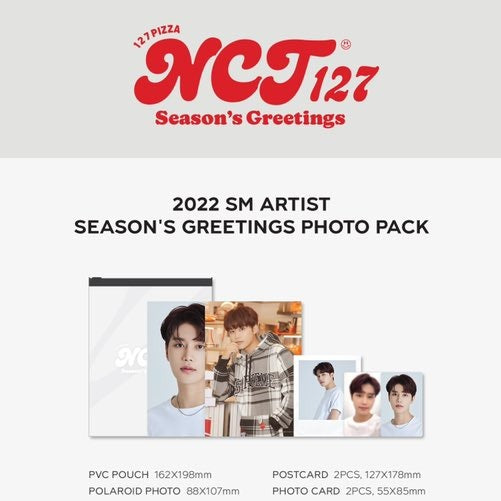 [NCT] NCT127 2022 Season's Greetings Photo Pack