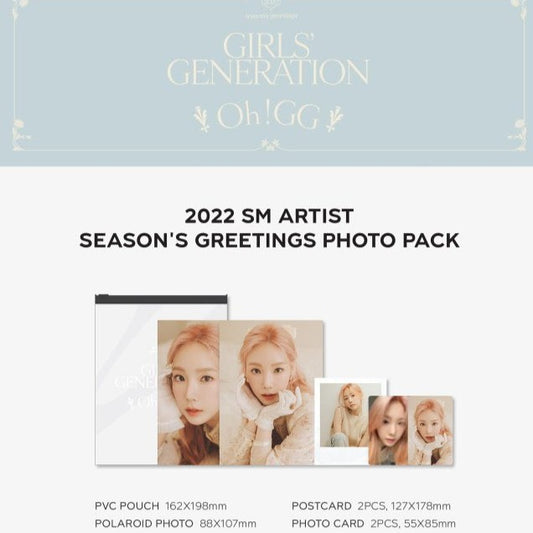 [SNSD Girls Generation] 2022 Season's Greetings Photo Pack