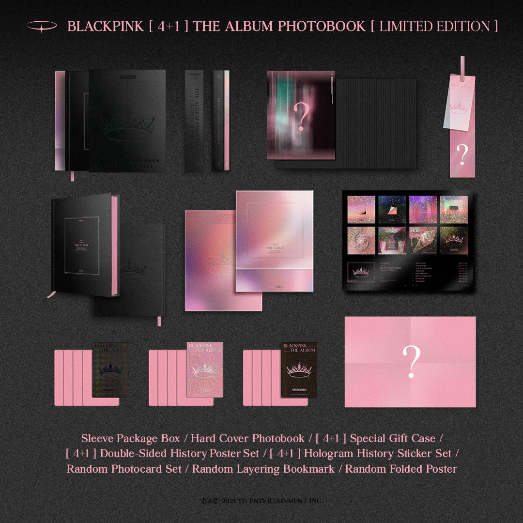 [BLACKPINK] 4+1 : The Album Photobook : Limited Edition