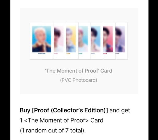 BTS] Proof : Collector's Edition – krmerch