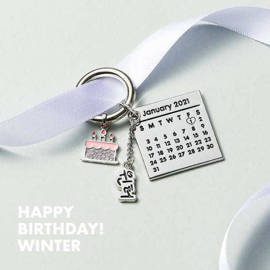 [AESPA] Happy Birthday Winter : Artist Birthday Keyring