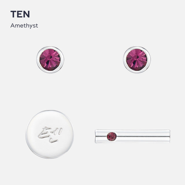 [NCT] Artist Birthstone Earrings