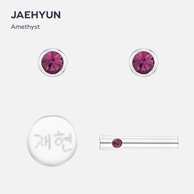 [NCT] Artist Birthstone Earrings