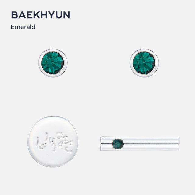 [EXO] Artist Birthstone Earrings