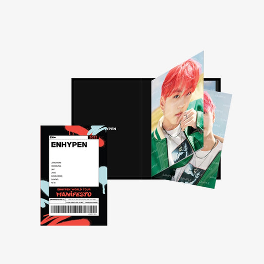 [ENHYPEN] World Tour Manifesto Official MD : Postcard Book