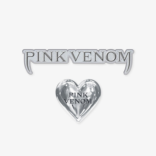 [BLACKPINK] Pink Venom : Pin Badge